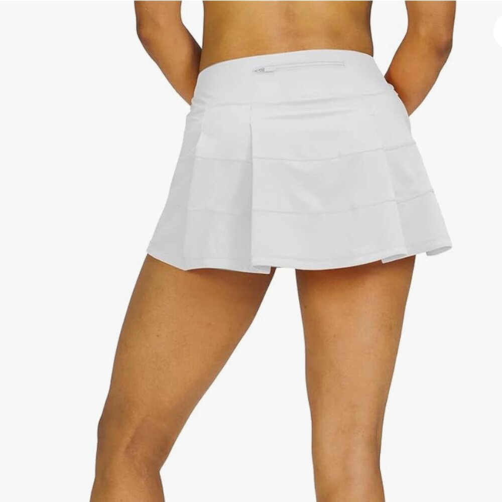 White Tennis Skirt